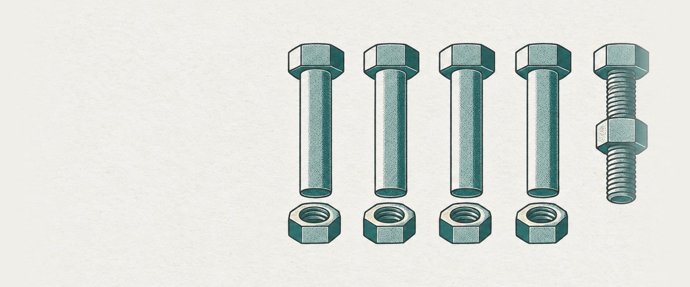 AI-generated illustration: an obligation without a penalty is a bolt without a thread: the nut slides straight off. France has cut the thread, so for the first time the nut bites.
